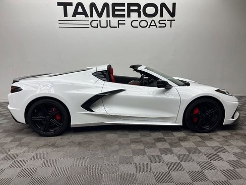 Used 2025 Chevrolet Corvette Stingray Preferred Cpe w/ Adrenaline Red Accent Package RWD image 4