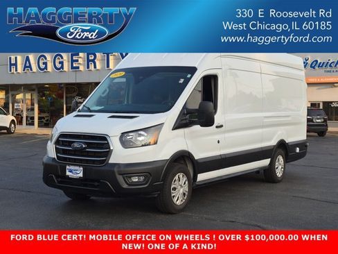 Certified 2020 Ford Transit 350 148 High Roof Extended w/ Load Area Protection Package RWD image 1
