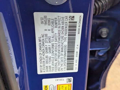 Used 2022 Honda Civic Sport image 33