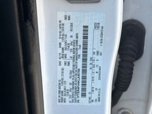 Certified 2019 Ford Ranger XLT w/ Equipment Group 302A Luxury AWD/4WD image 27