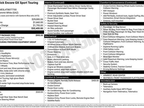 New 2026 Buick Encore GX Sport Touring w/ Comfort Package AWD/4WD image 4
