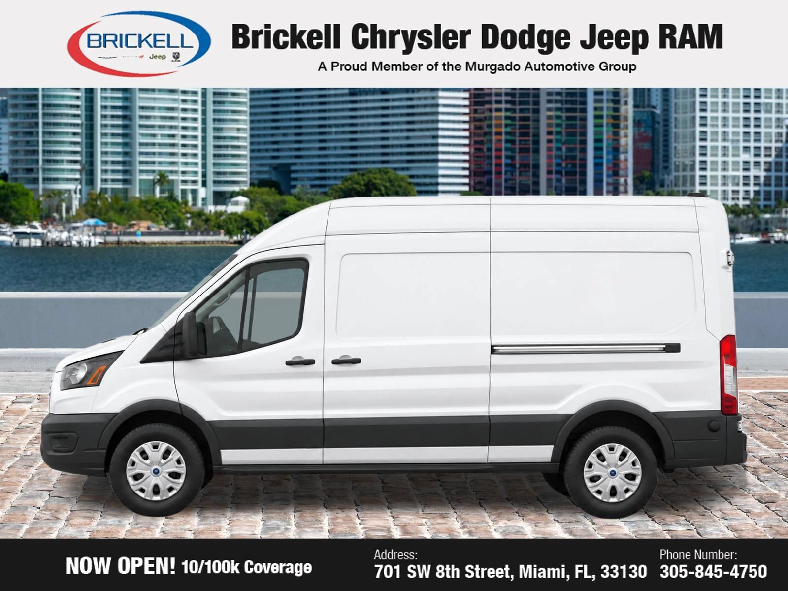 Used 2023 Ford E-Transit Medium Roof RWD image 9