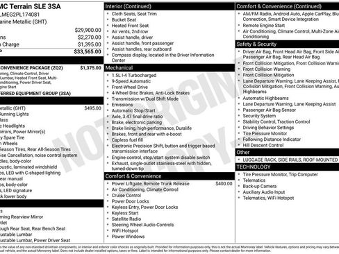Used 2023 GMC Terrain SLE w/ Driver Convenience Package FWD image 31