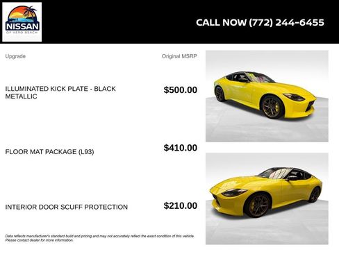 Certified 2023 Nissan Z w/ Floor Mat Package (L93) RWD image 6