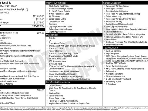 Used 2024 Kia Soul S FWD image 2
