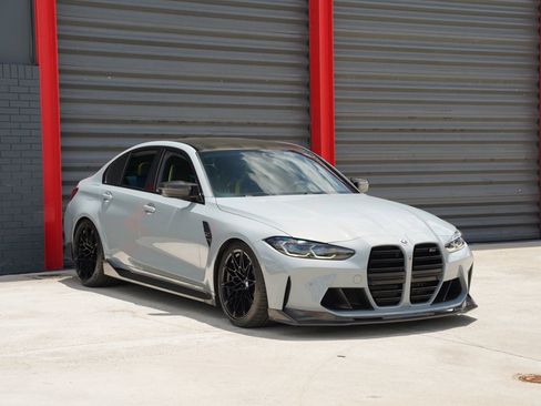 Used 2022 BMW M3 Competition w/ M Carbon Exterior Package RWD image 4
