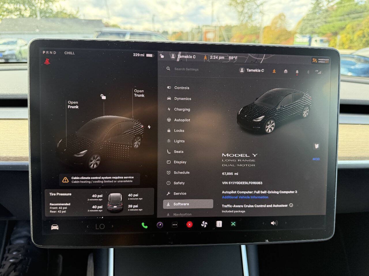 Used 2020 Tesla Model Y Long Range AWD/4WD image 18