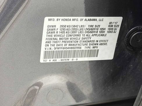 Used 2017 Honda Pilot EX-L image 11