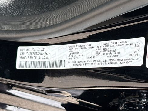 Certified 2023 RAM 1500 Limited w/ Body Color Bumper Group image 35