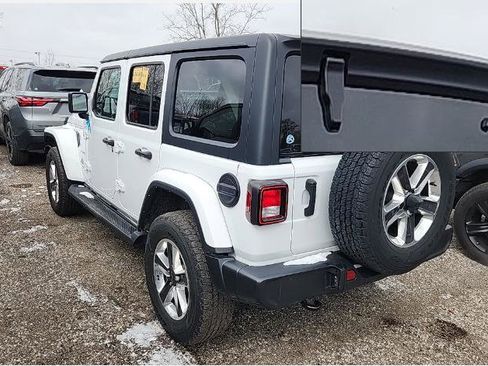 Used 2021 Jeep Wrangler Unlimited Sahara w/ Uconnect 4C Nav & Sound Group image 5