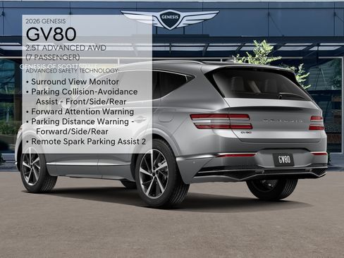 New 2026 Genesis GV80 2.5T Advanced AWD/4WD image 7