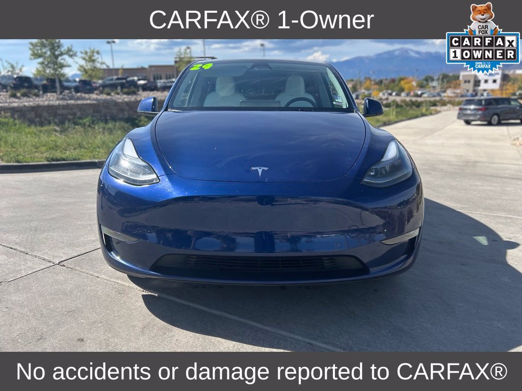 Used 2024 Tesla Model Y Long Range AWD/4WD image 2