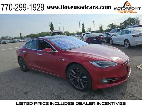 Used 2018 Tesla Model S P100D AWD/4WD image 1