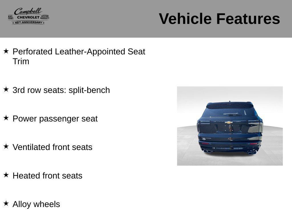 Used 2025 Chevrolet Traverse High Country FWD image 10