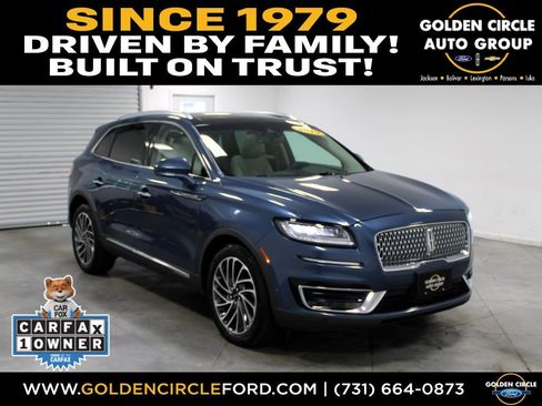Used 2019 Lincoln Nautilus Reserve FWD image 1