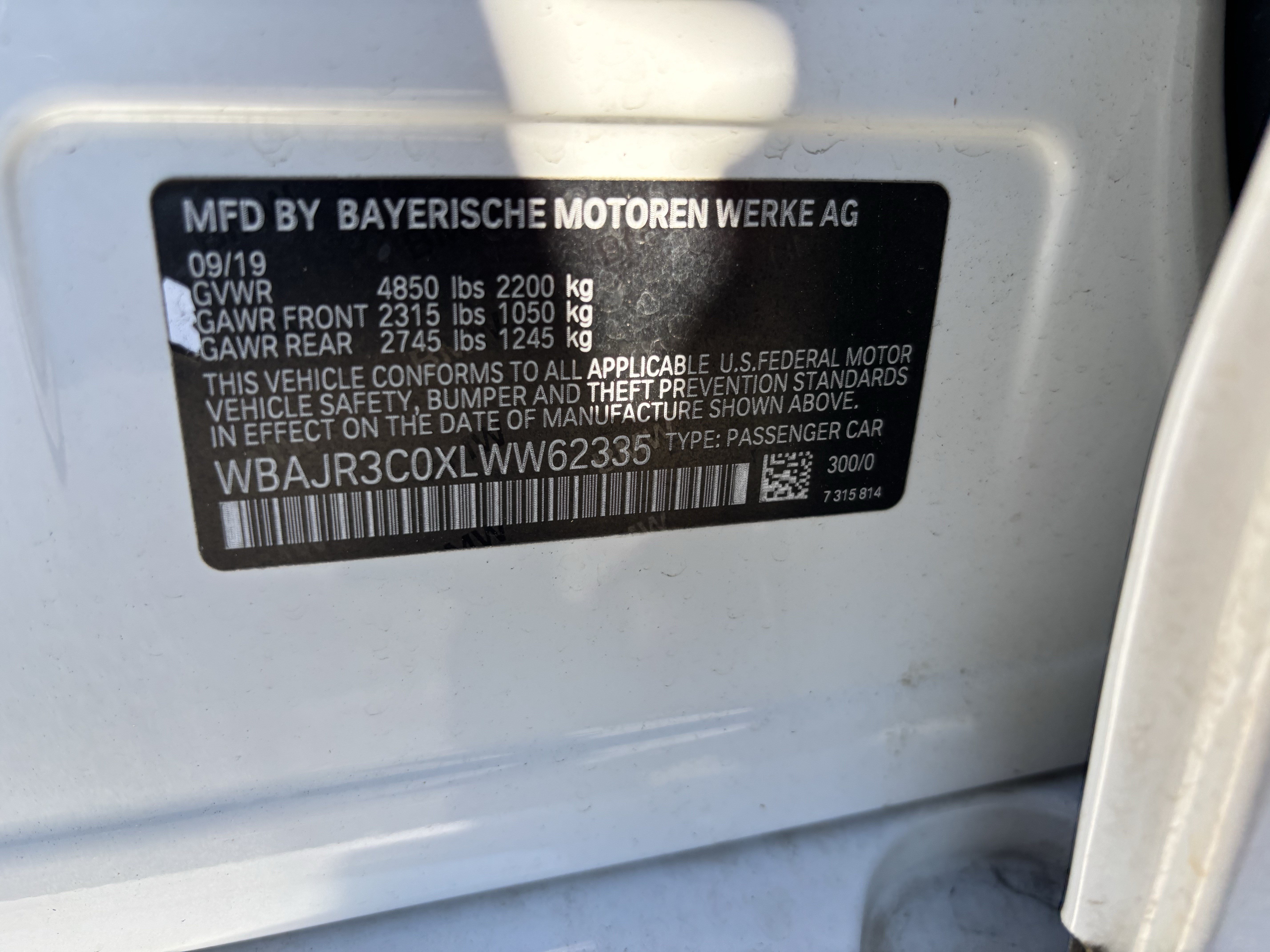 Used 2020 BMW 530i w/ M Sport Package RWD image 37