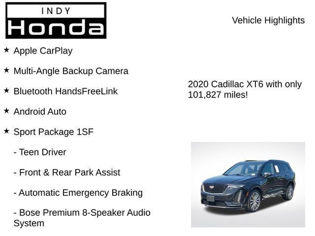 Used 2020 Cadillac XT6 Sport AWD/4WD image 8