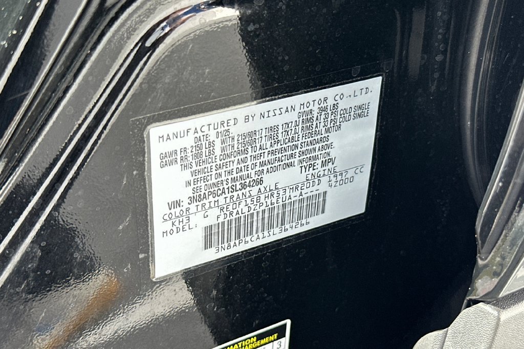 Certified 2025 Nissan Kicks SV w/ Illumination Package FWD image 28