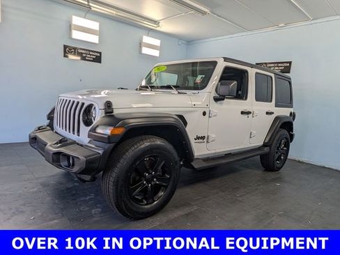 Used 2022 Jeep Wrangler Unlimited Sport image 3