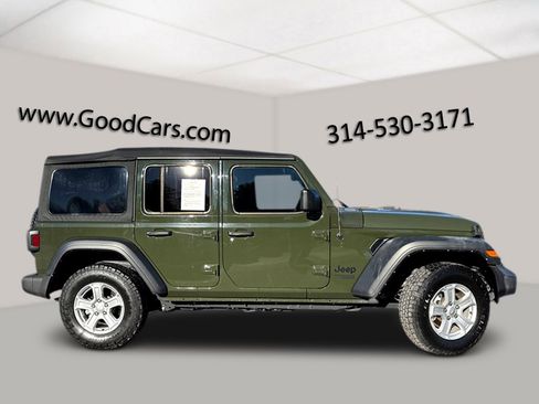 Certified 2021 Jeep Wrangler Unlimited Sport image 3