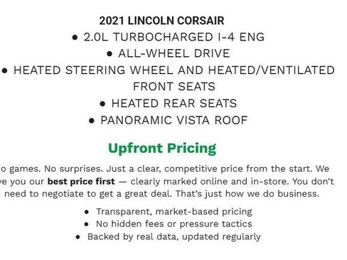 Used 2021 Lincoln Corsair Reserve image 2