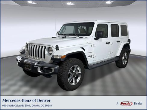 Used 2020 Jeep Wrangler Unlimited Sahara AWD/4WD image 1