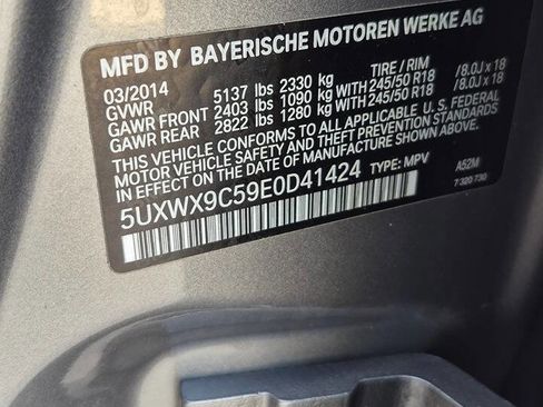 Used 2014 BMW X3 xDrive28i AWD/4WD image 80