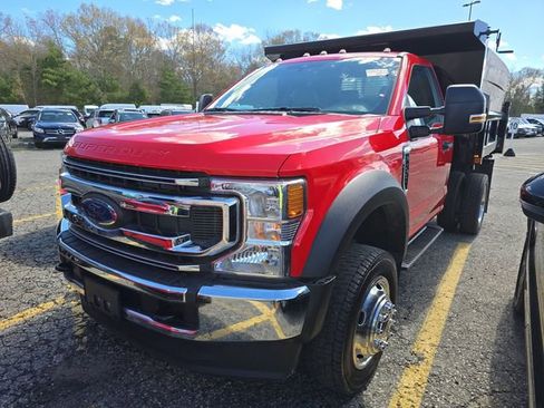 Used 2021 Ford F550 4x4 Regular Cab Super Duty w/ Power Equipment Group image 1