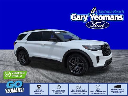 Certified 2025 Ford Explorer ST AWD/4WD image 1