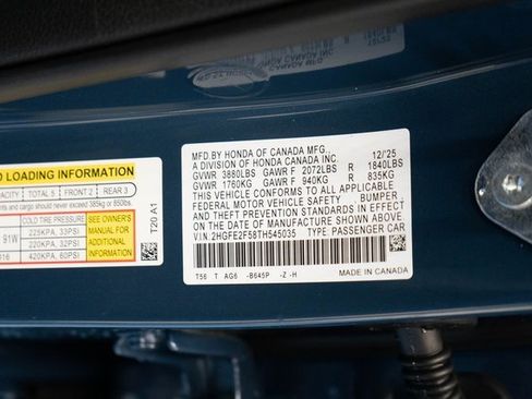 New 2026 Honda Civic Sport image 26