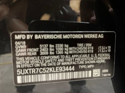 Used 2019 BMW X3 sDrive30i w/ Premium Package RWD image 26
