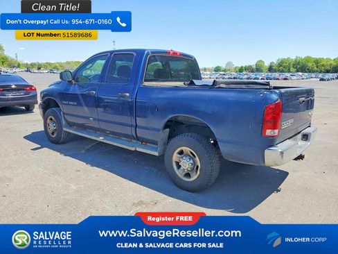 Used 2003 Dodge Ram 2500 Truck 4x4 Quad Cab image 3