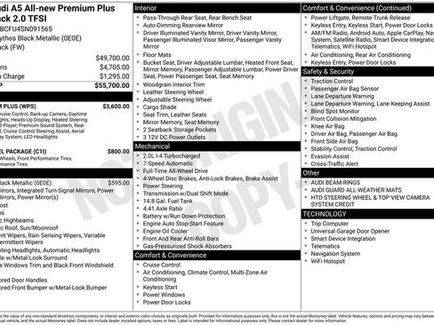 Certified 2025 Audi A5 2.0T Premium w/ Premium Plus AWD/4WD image 29
