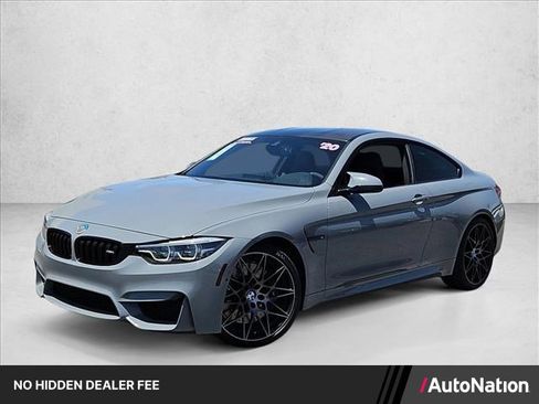 Used 2020 BMW M4 Coupe w/ Competition Package RWD image 1
