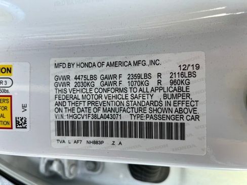 Used 2020 Honda Accord Sport image 11