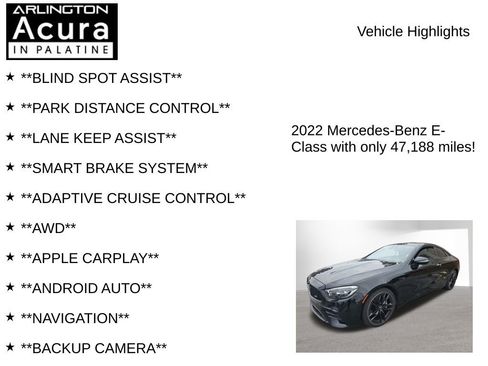 Used 2022 Mercedes-Benz E 53 AMG 4MATIC Coupe image 7