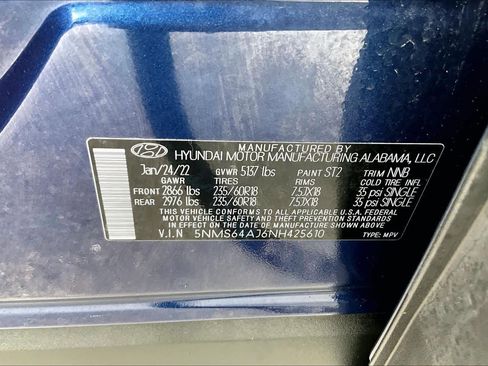 Used 2022 Hyundai Santa Fe SEL w/ Convenience Package image 35