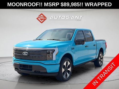 Used 2025 Ford F150 Lightning Platinum AWD/4WD image 1