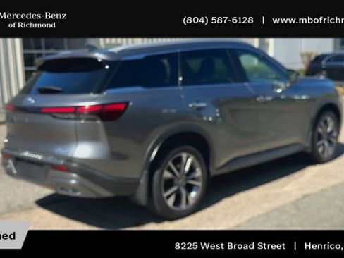Used 2022 INFINITI QX60 Luxe w/ Cargo Package AWD/4WD image 2