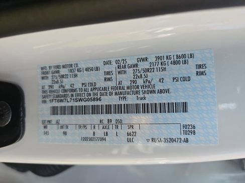 Certified 2025 Ford F150 Lightning Platinum image 34