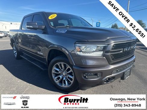 Used 2021 RAM 1500 Laramie w/ Sport Appearance Package image 1