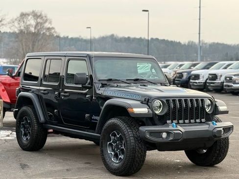 Used 2023 Jeep Wrangler Unlimited Rubicon 4xe w/ Cold Weather Group image 35