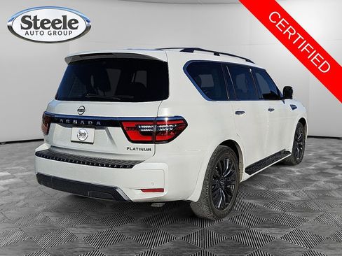 Used 2023 Nissan Armada Platinum w/ Captain's Chairs Package image 5