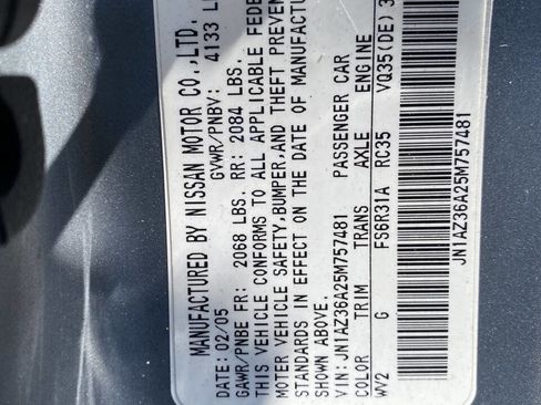 Used 2005 Nissan 350Z Touring image 35