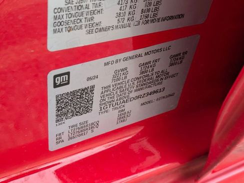 Used 2024 GMC Sierra 1500 Pro w/ Pro Value Package image 36