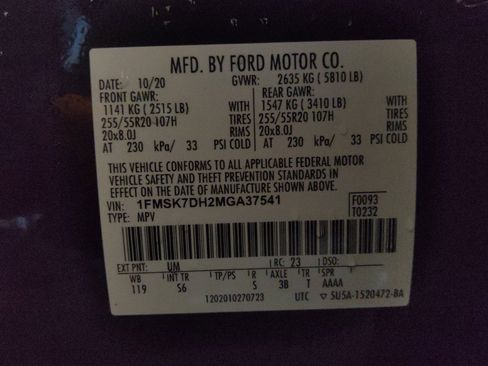 Used 2021 Ford Explorer XLT w/ Equipment Group 202A image 33