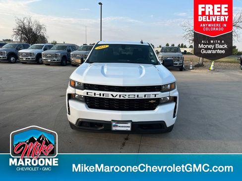 Used 2021 Chevrolet Silverado 1500 Custom AWD/4WD image 1