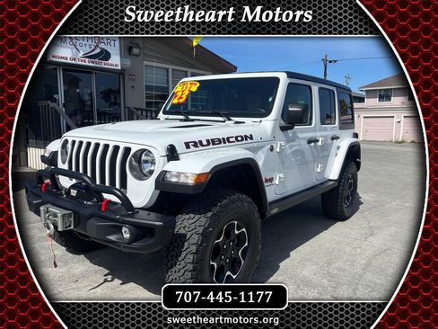 Used 2023 Jeep Wrangler Unlimited Rubicon w/ Cold Weather Group AWD/4WD image 1