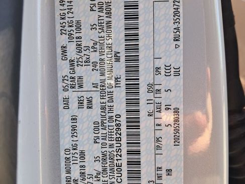 Used 2025 Ford Escape SE FWD image 22