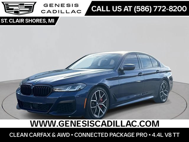 Used 2021 BMW M550i xDrive w/ Executive Package AWD/4WD image 1